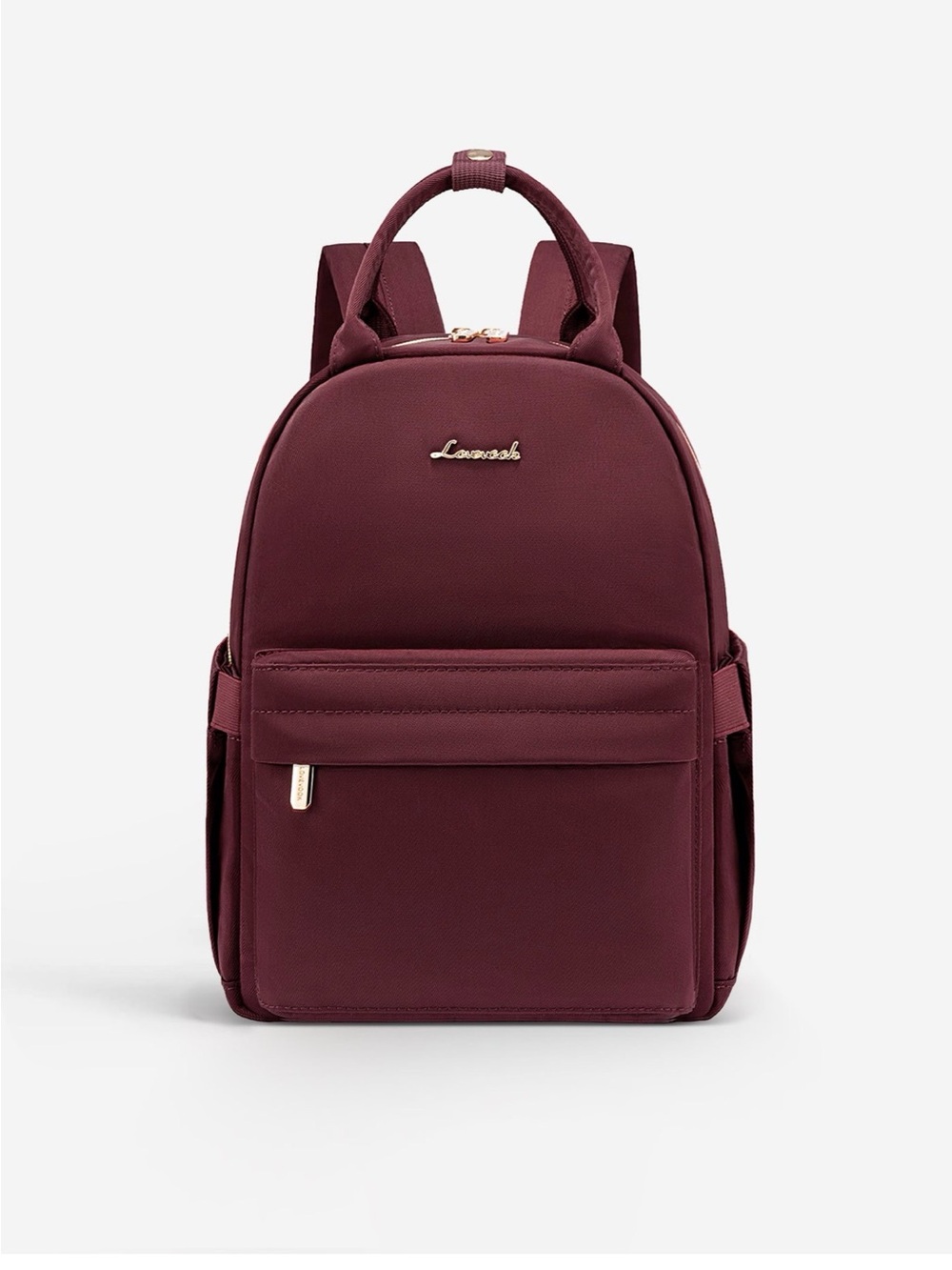 Lavusch Women's Burgundy Mini Backpack